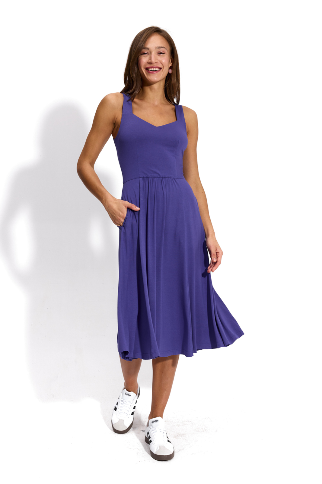MADE IN ITALY cornflower violet
