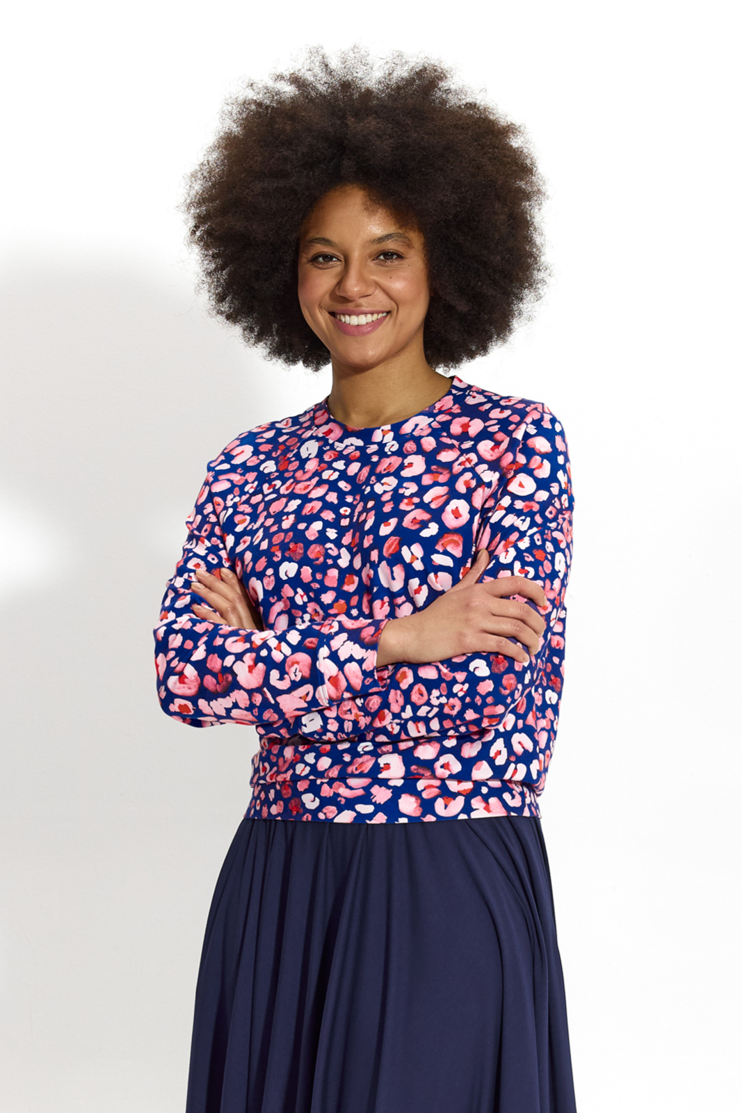 LUCY IN THE SKY leo flower power print