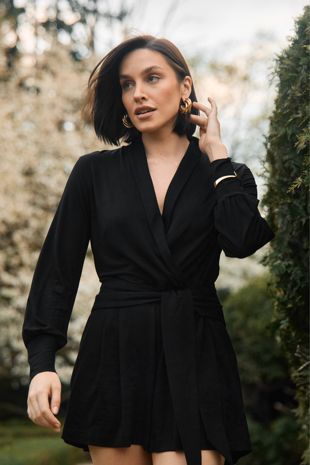 KOMBINEZON "MAŁY CZARNY" black