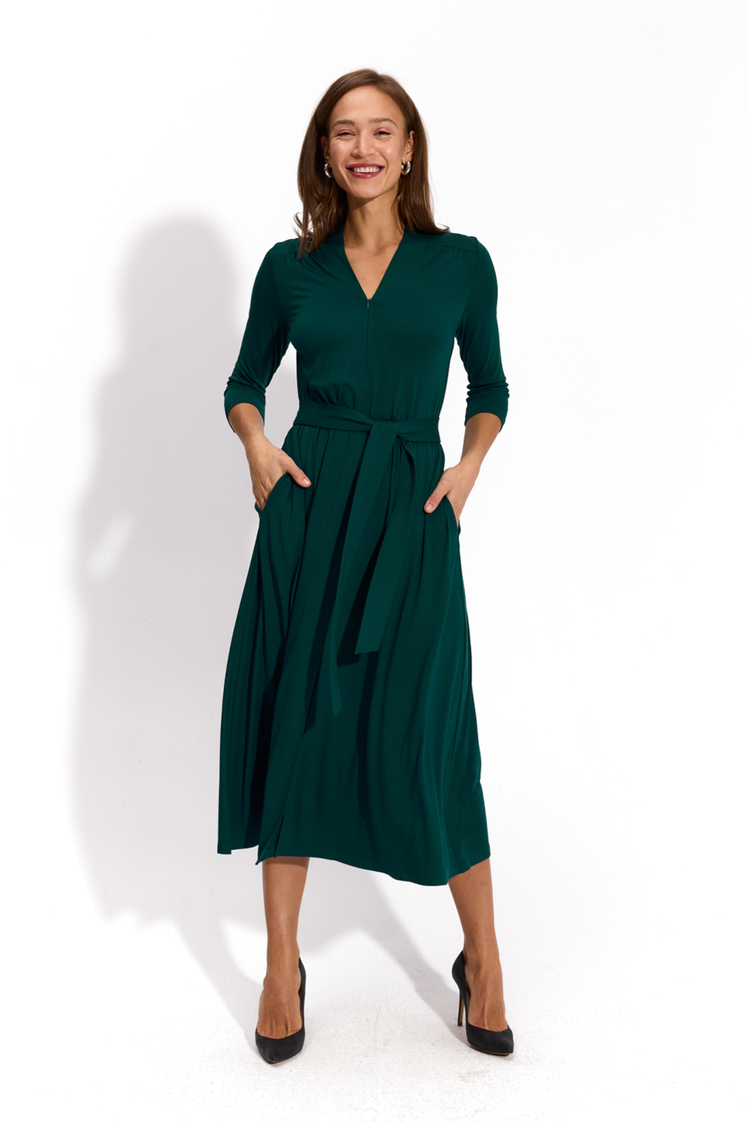 LIBERTY DRESS malachit