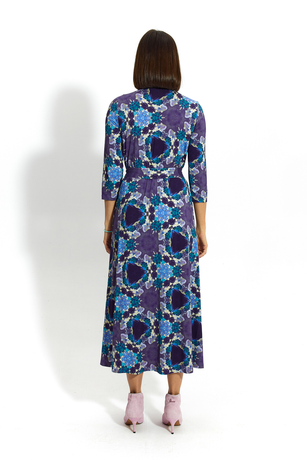 LIBERTY DRESS hocus pocus kaleidoscope print