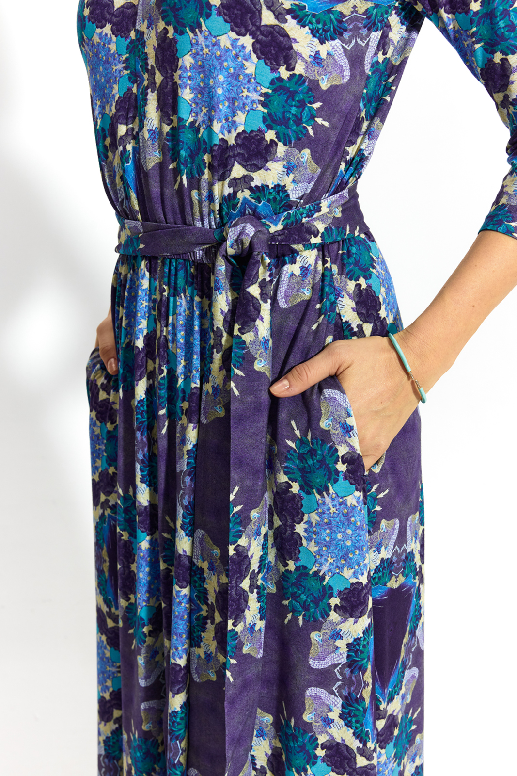 LIBERTY DRESS hocus pocus kaleidoscope print