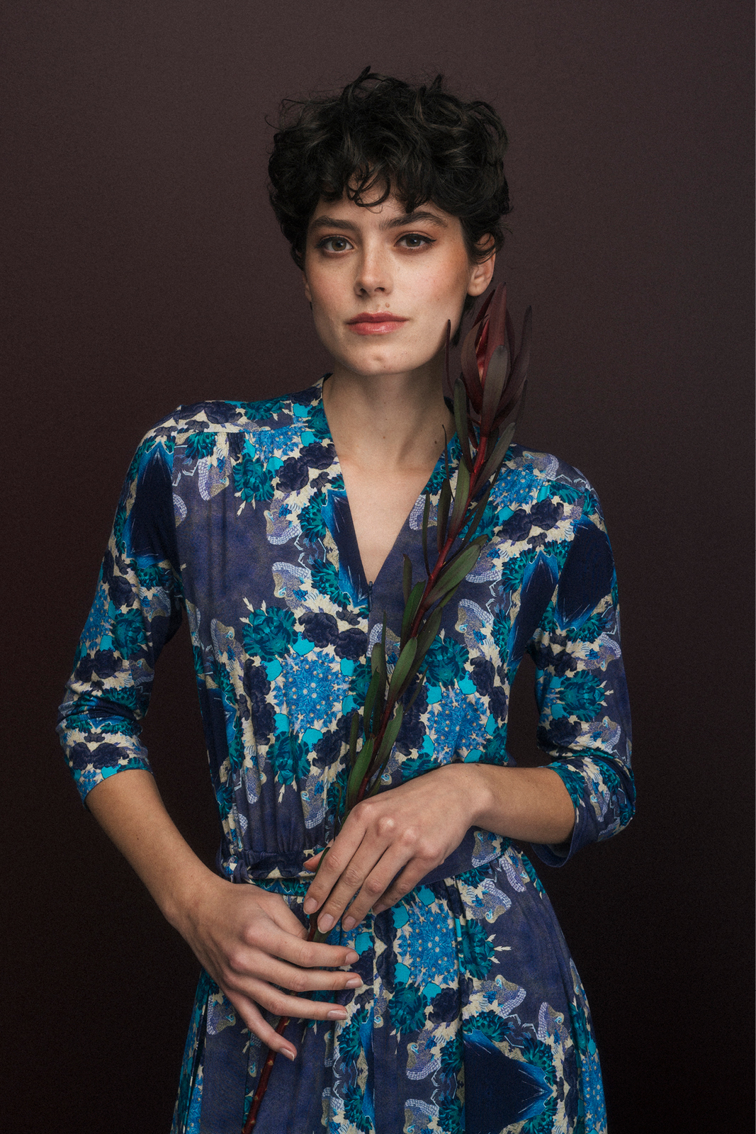 LIBERTY DRESS hocus pocus kaleidoscope print