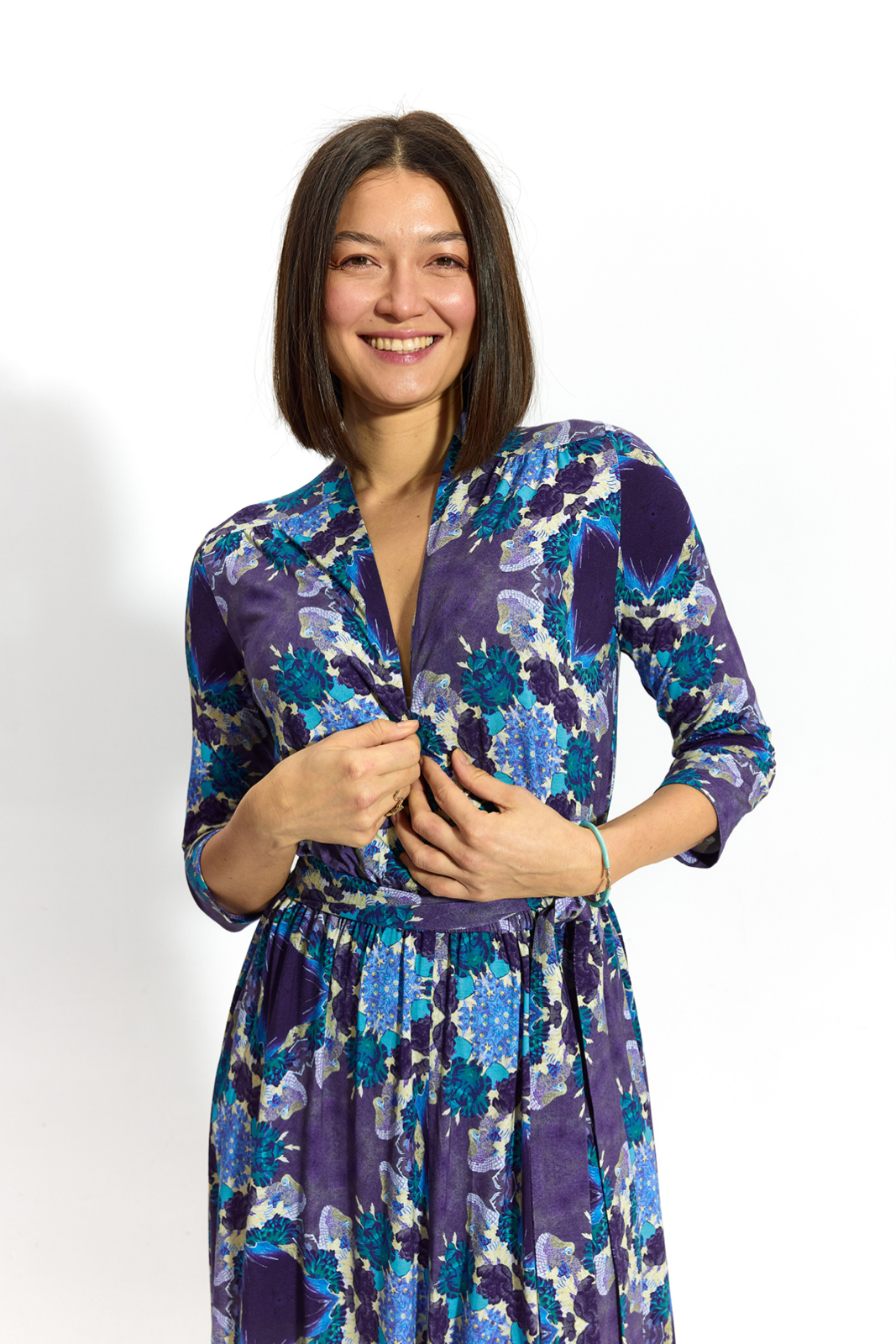 LIBERTY DRESS hocus pocus kaleidoscope print