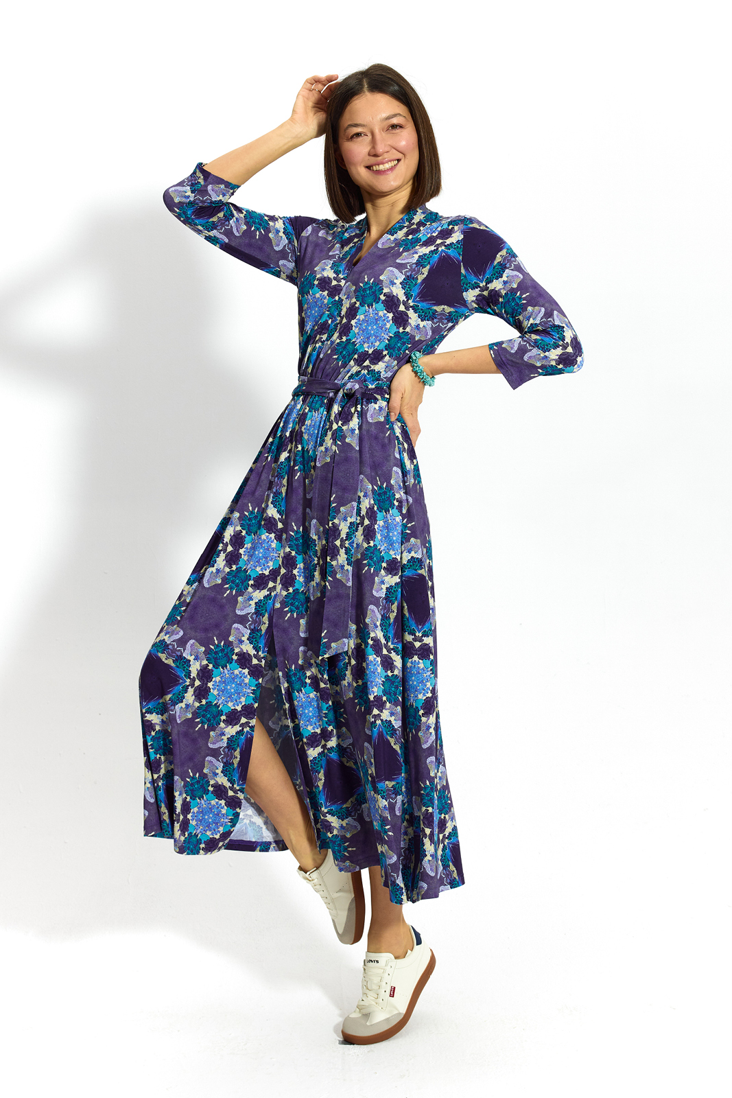 LIBERTY DRESS hocus pocus kaleidoscope print