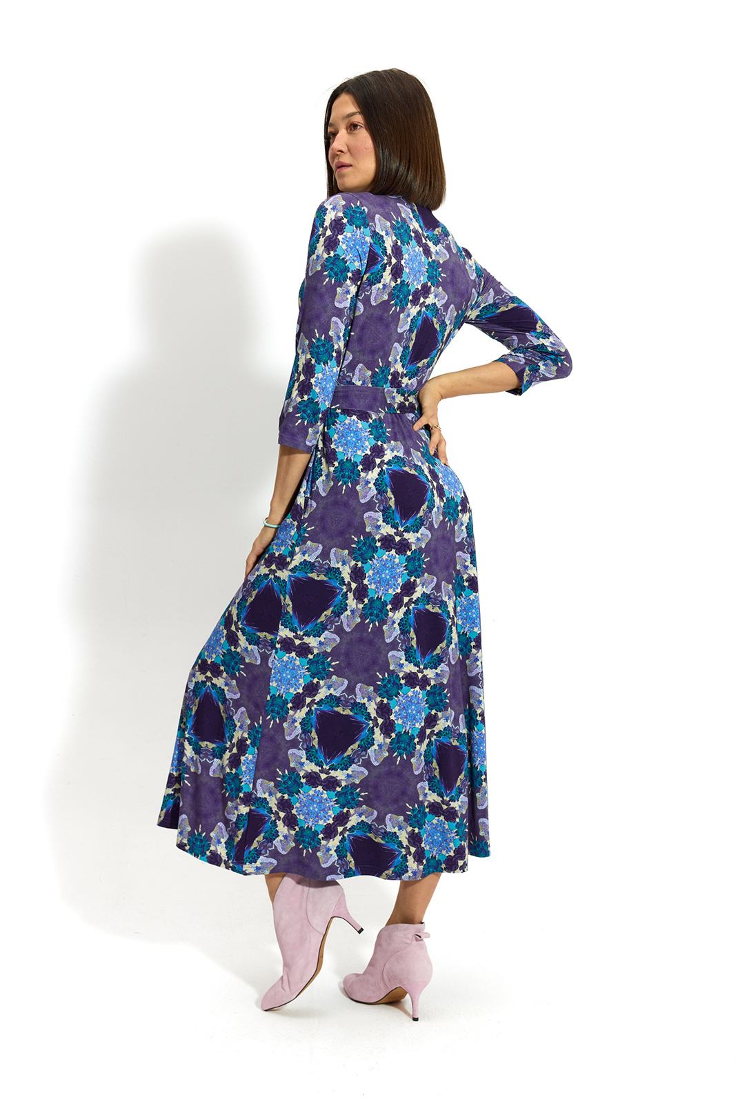 LIBERTY DRESS hocus pocus kaleidoscope print