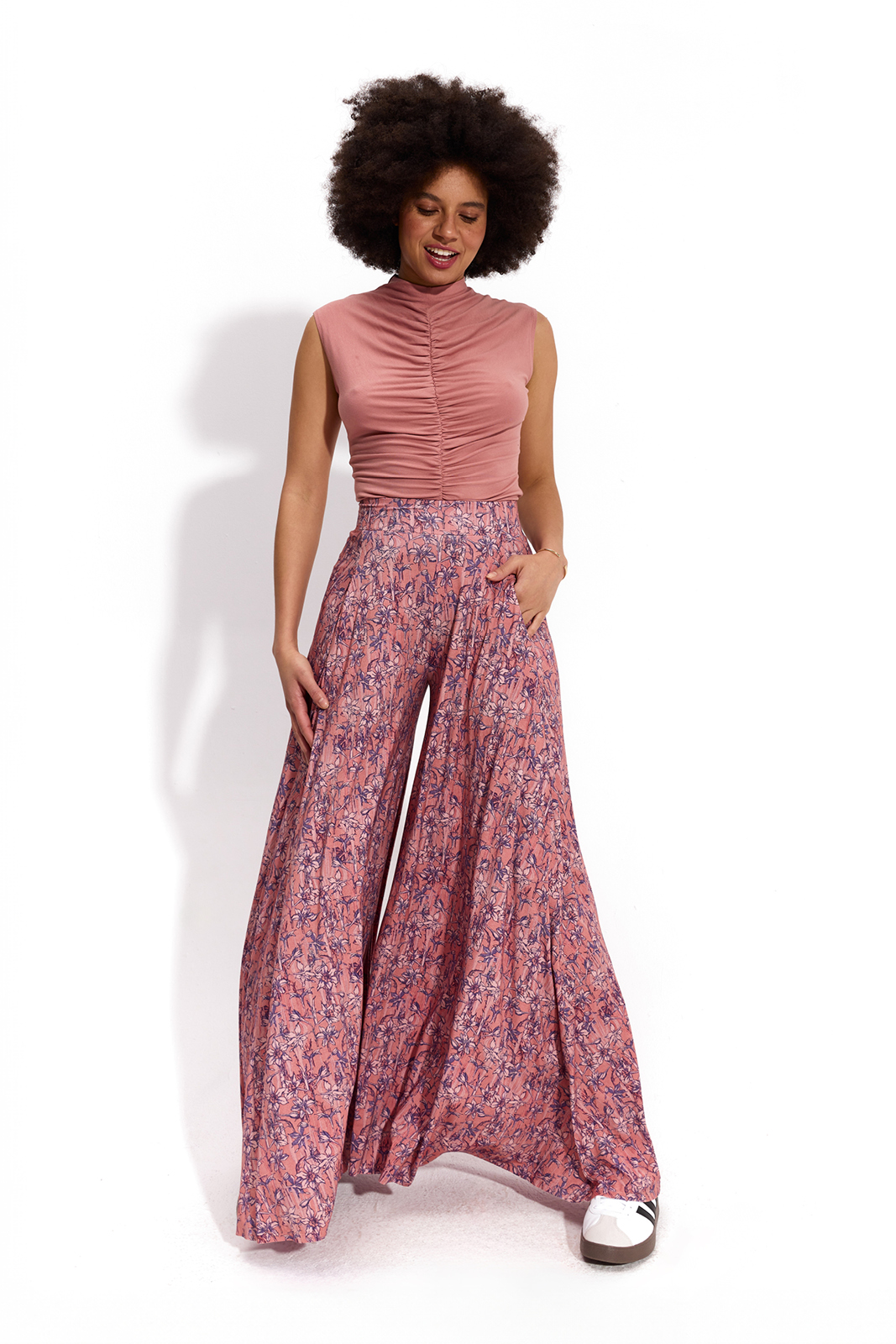 PRIMAVERAS pink daffodils print