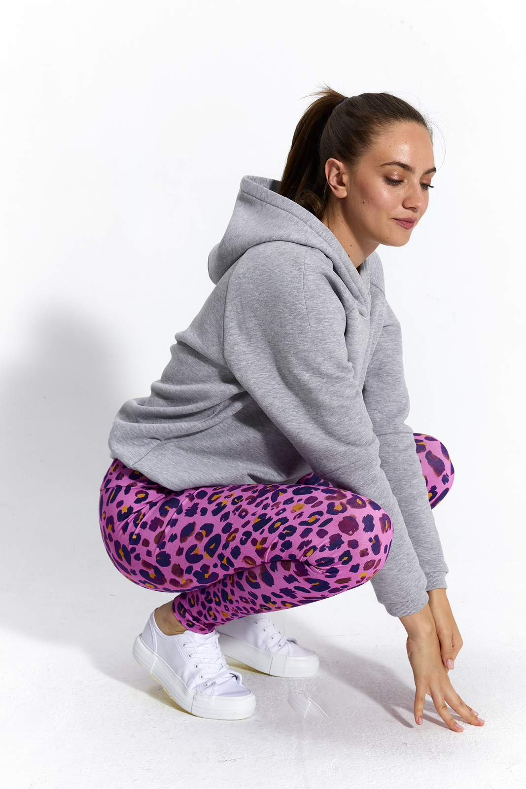 HOODIE grey melange HOODIE grey melange