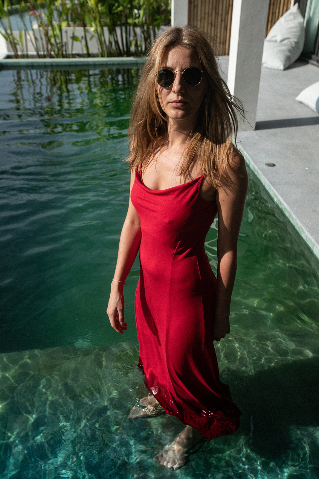 DREAMER DRESS royal red DREAMER DRESS royal red