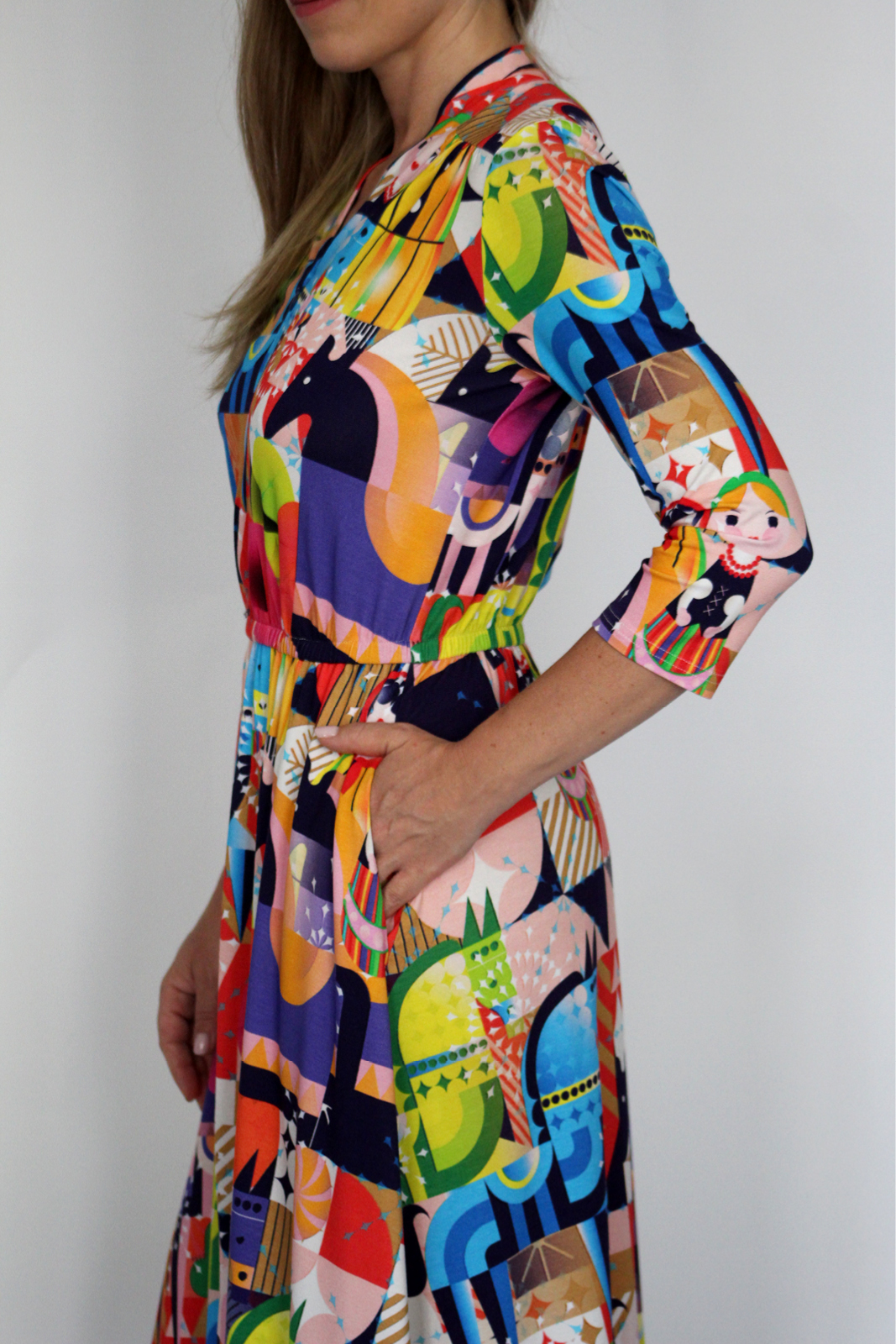 LIBERTY DRESS let's play print LIBERTY DRESS let's play print