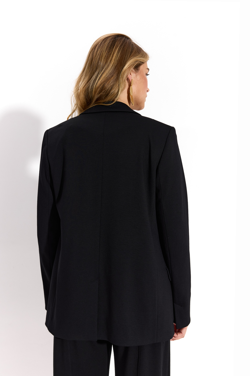 DOUBLE-BREASTED JACKET black