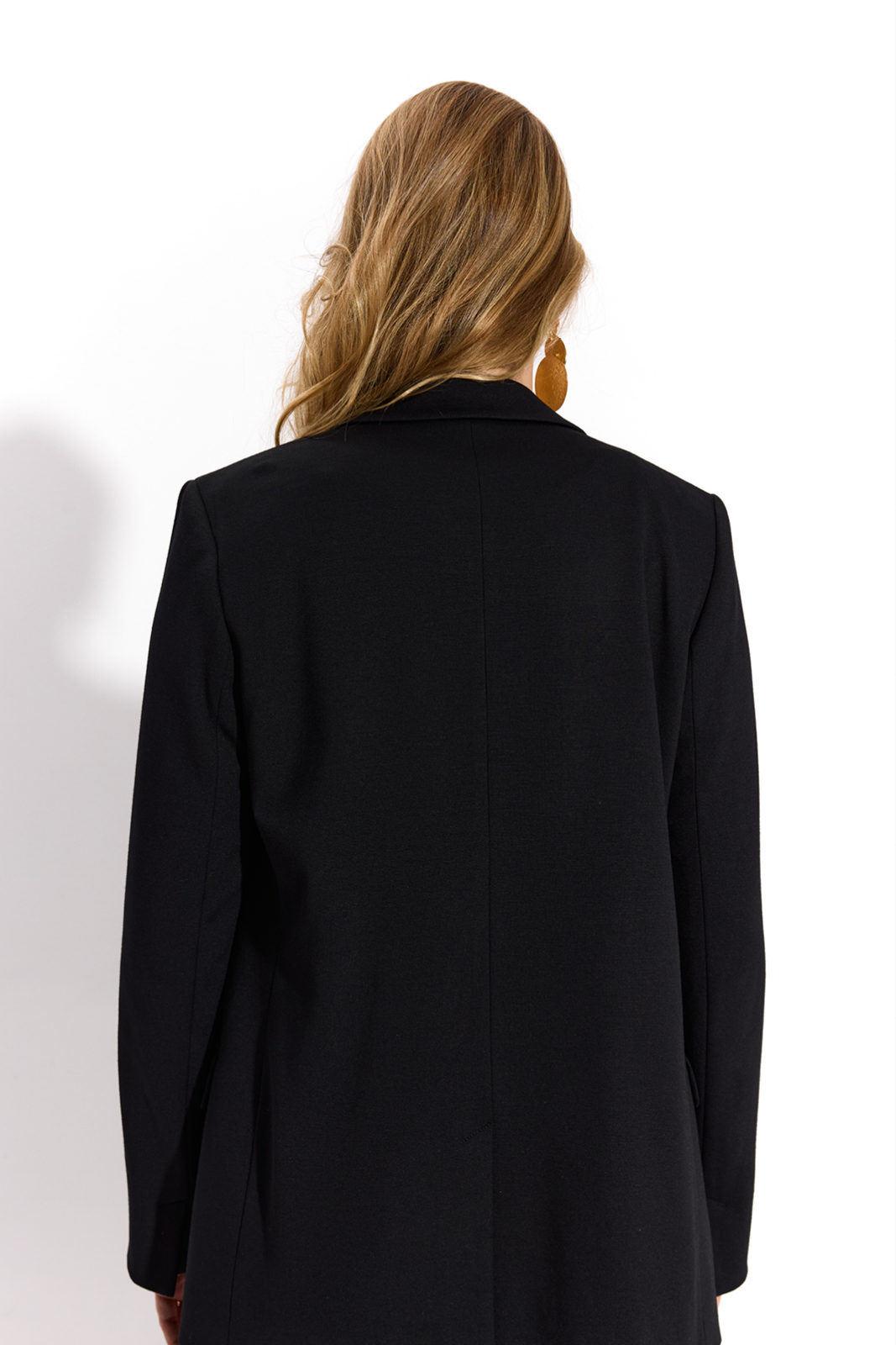 DOUBLE-BREASTED JACKET black