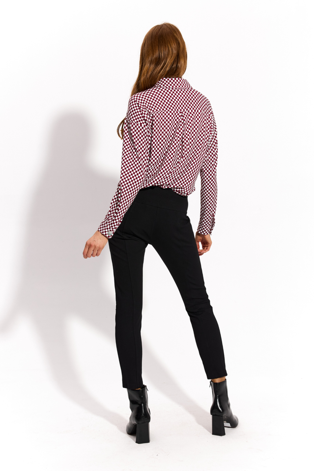 BASIC INSTINCT print szachownica bordowa BASIC INSTINCT print szachownica bordowa