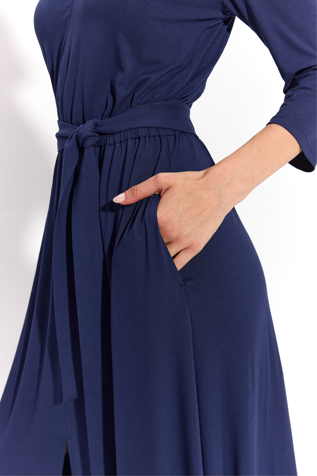 LIBERTY DRESS MAXI nocny granat LIBERTY DRESS MAXI nocny granat