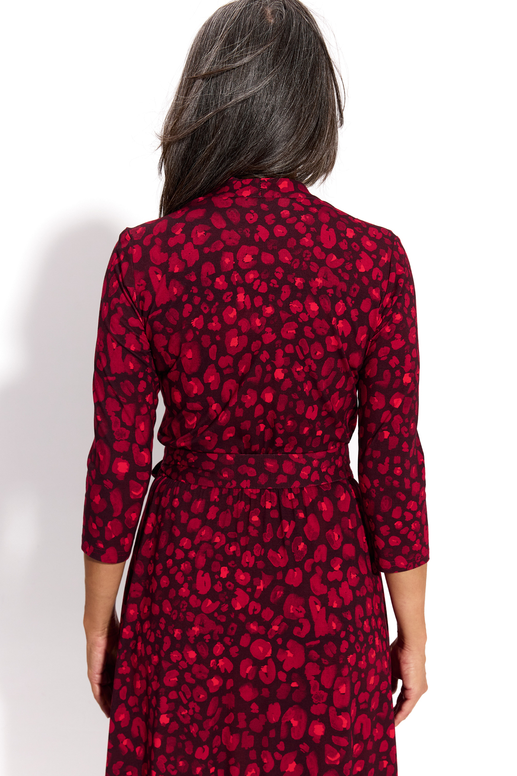 LIBERTY DRESS red panther print