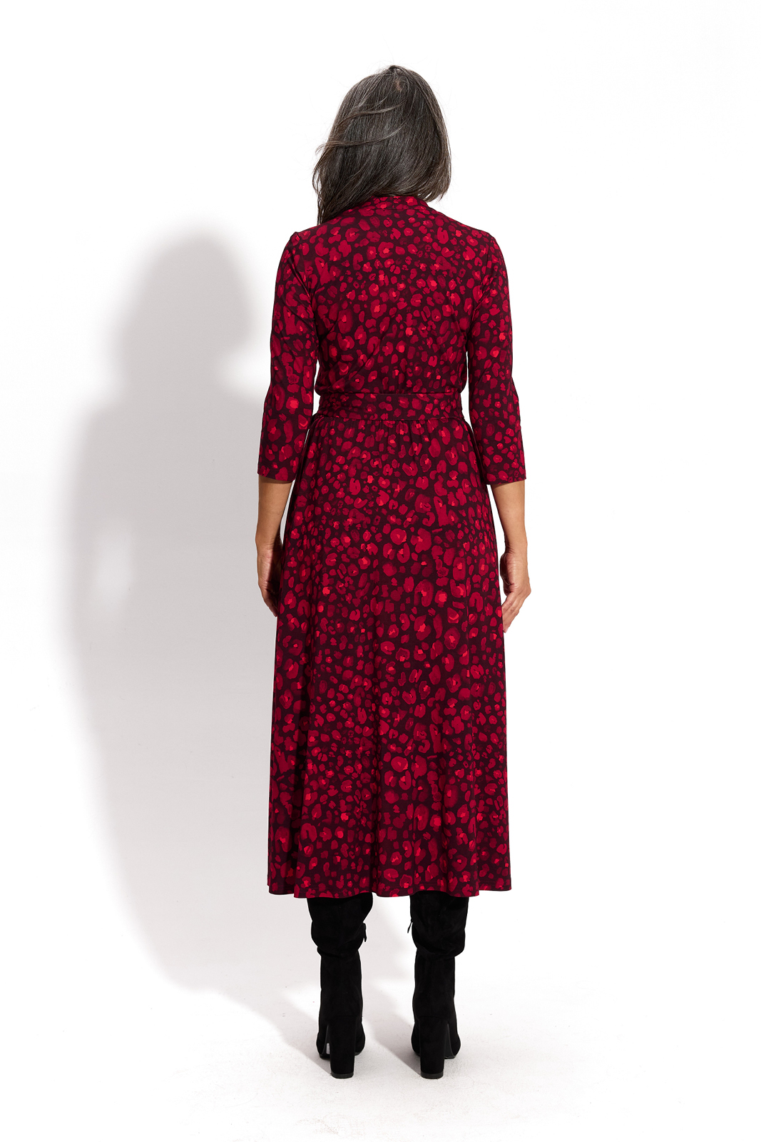 LIBERTY DRESS red panther print