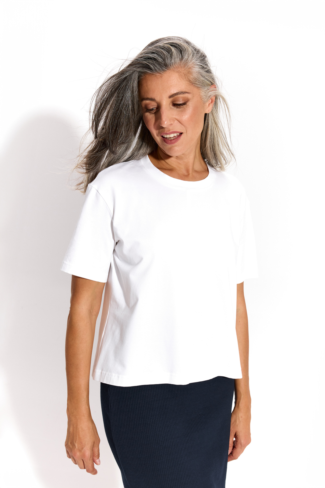 COTTON T-SHIRT white