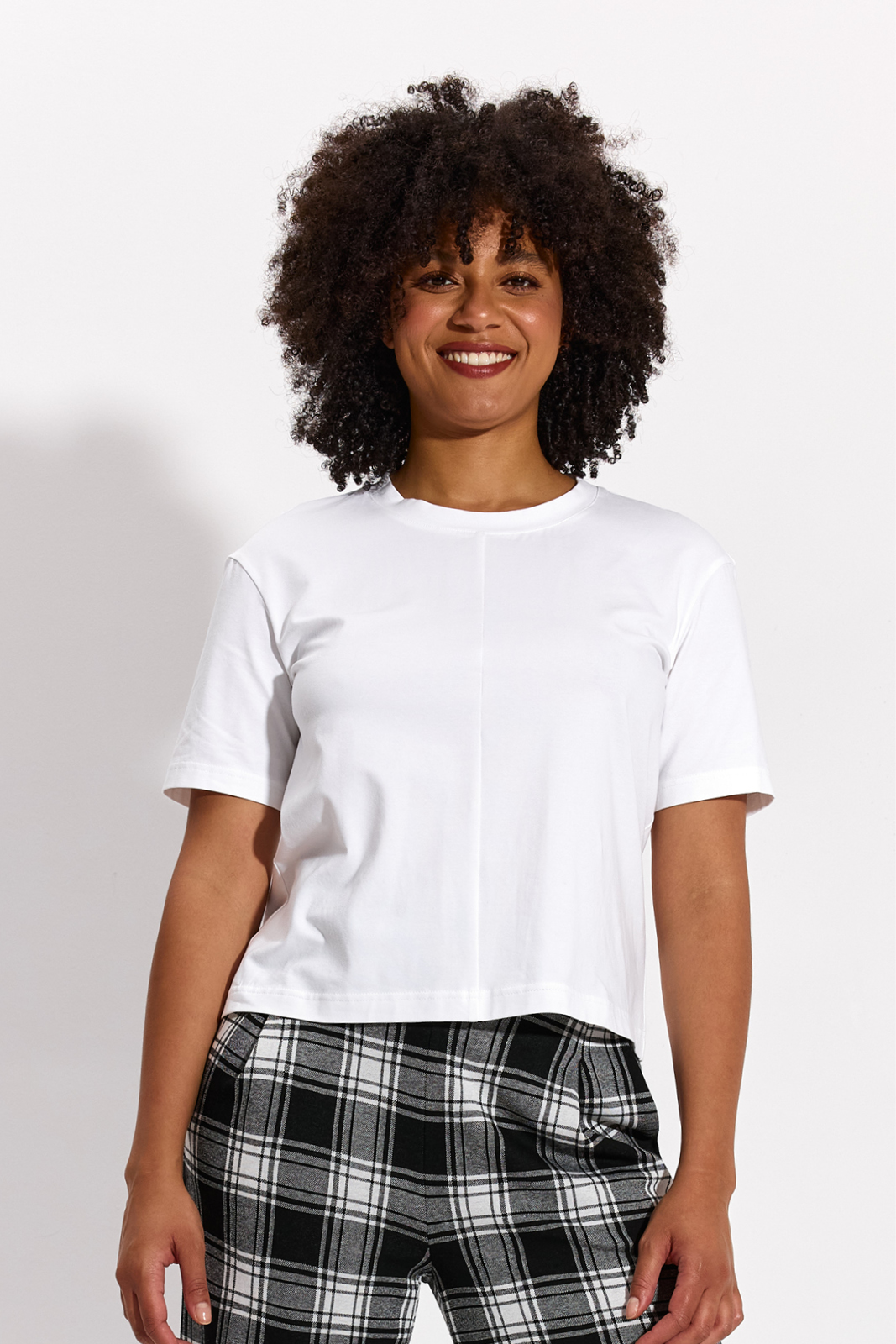COTTON T-SHIRT white
