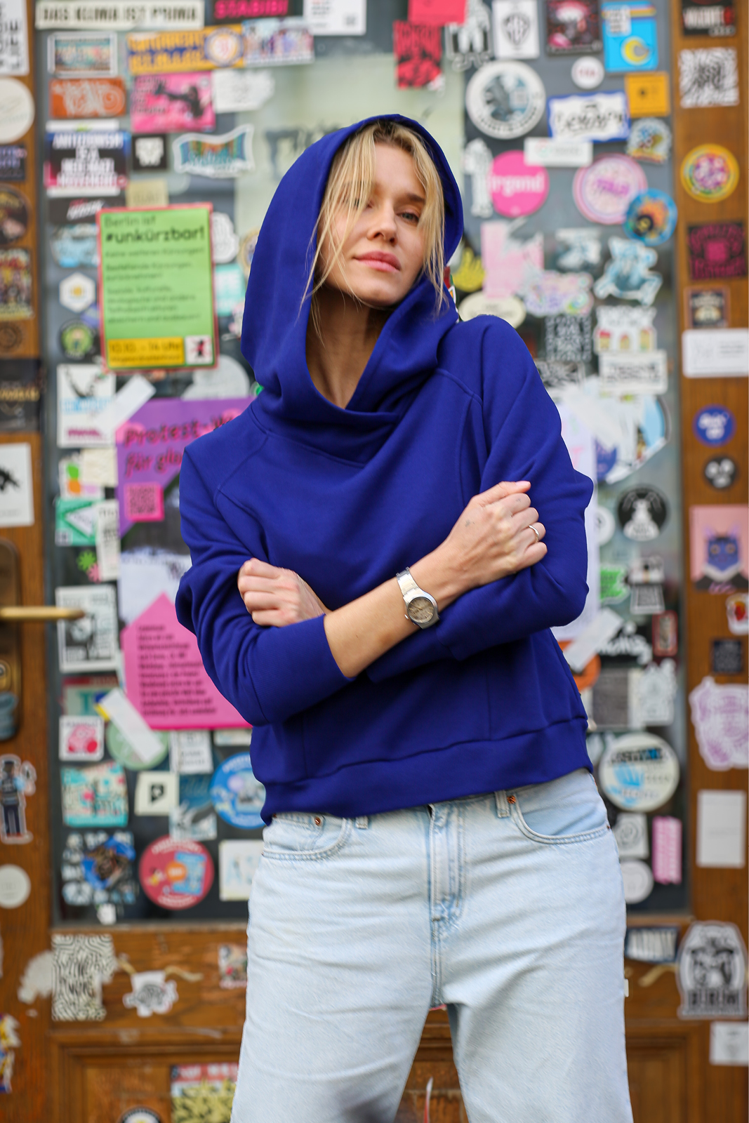 CALL ME PRINCESS OVERSIZE art blue