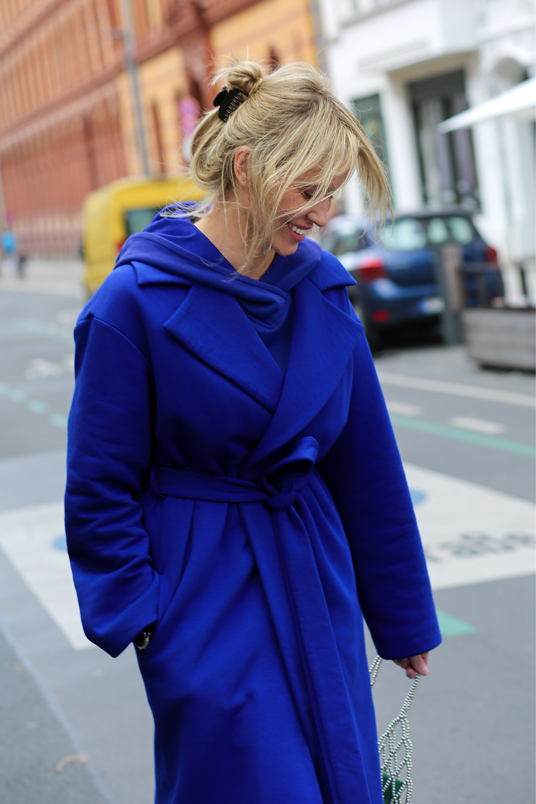 REVOLUTIONARY COAT art blue