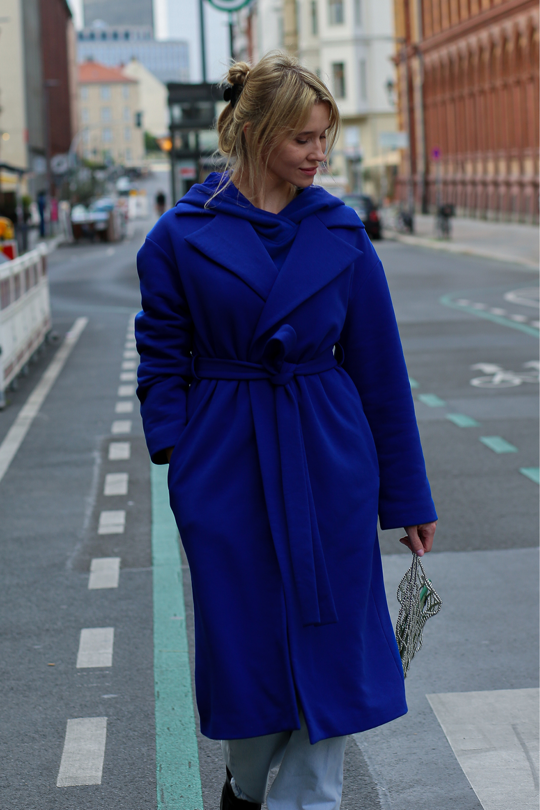 REVOLUTIONARY COAT art blue
