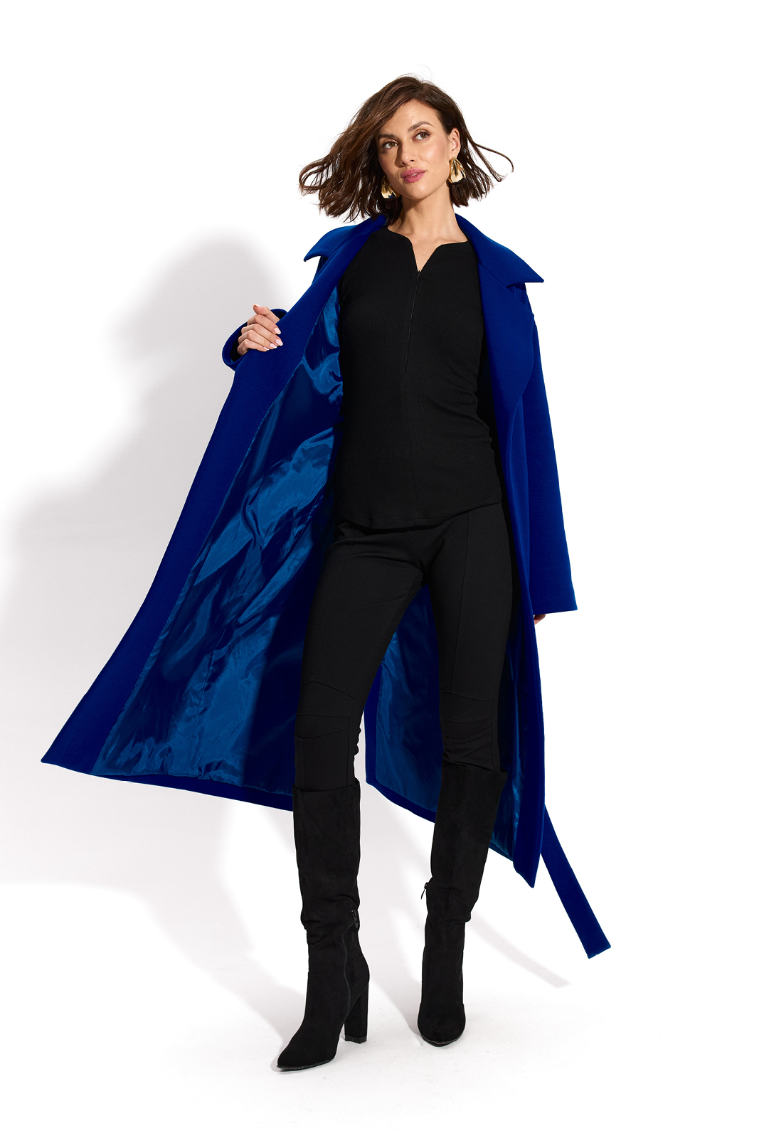 REVOLUTIONARY COAT art blue