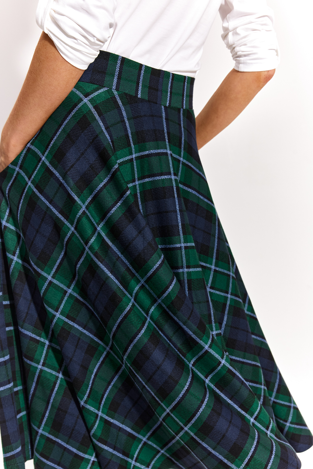 PRIMA BALLERINA green plaid PRIMA BALLERINA green plaid