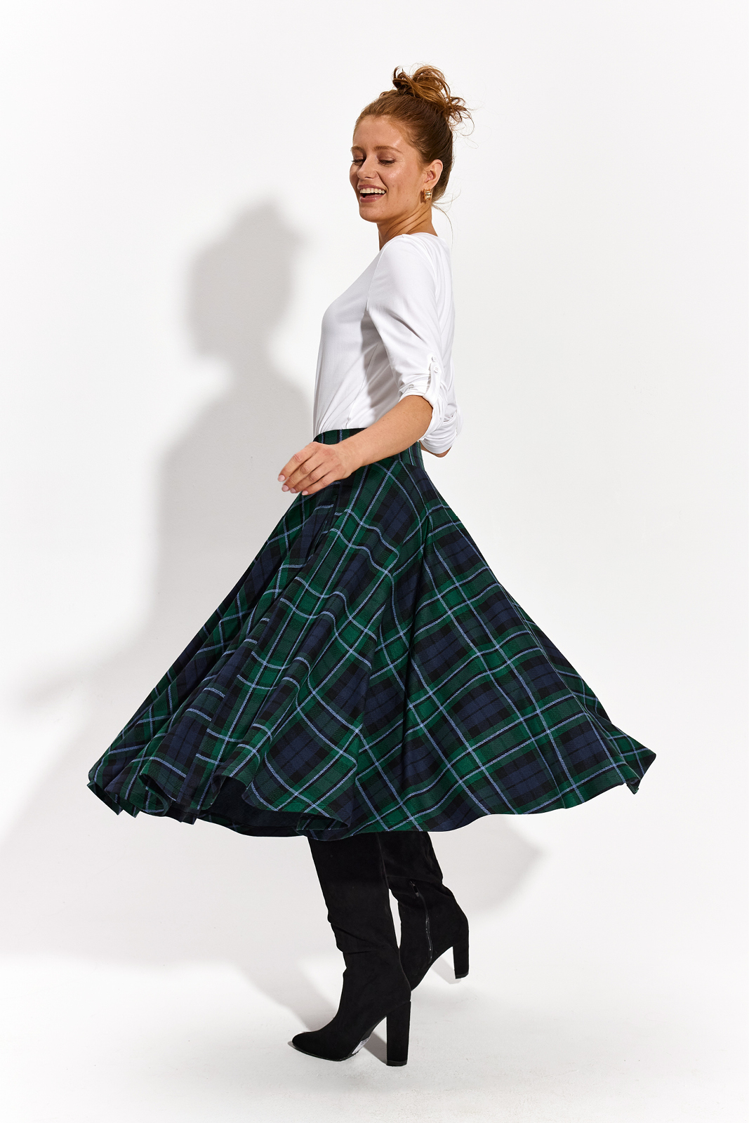 PRIMA BALLERINA green plaid PRIMA BALLERINA green plaid