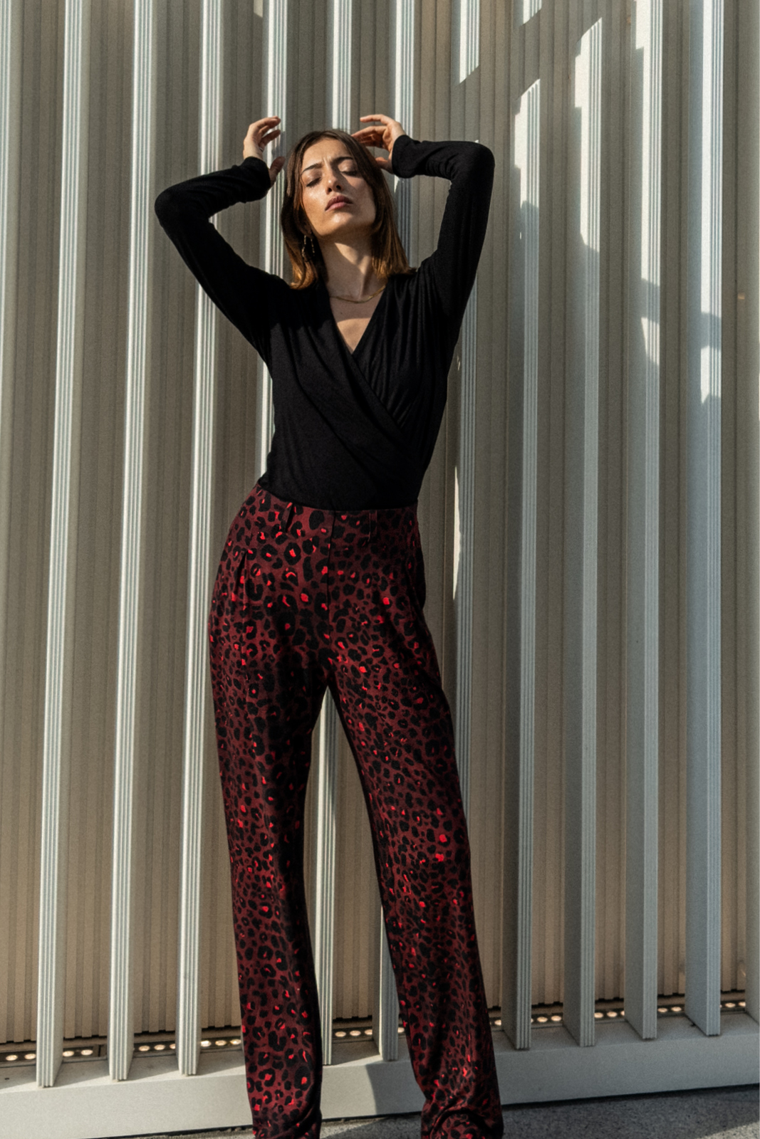 SPRYCIARY print leo red wine SPRYCIARY print leo red wine