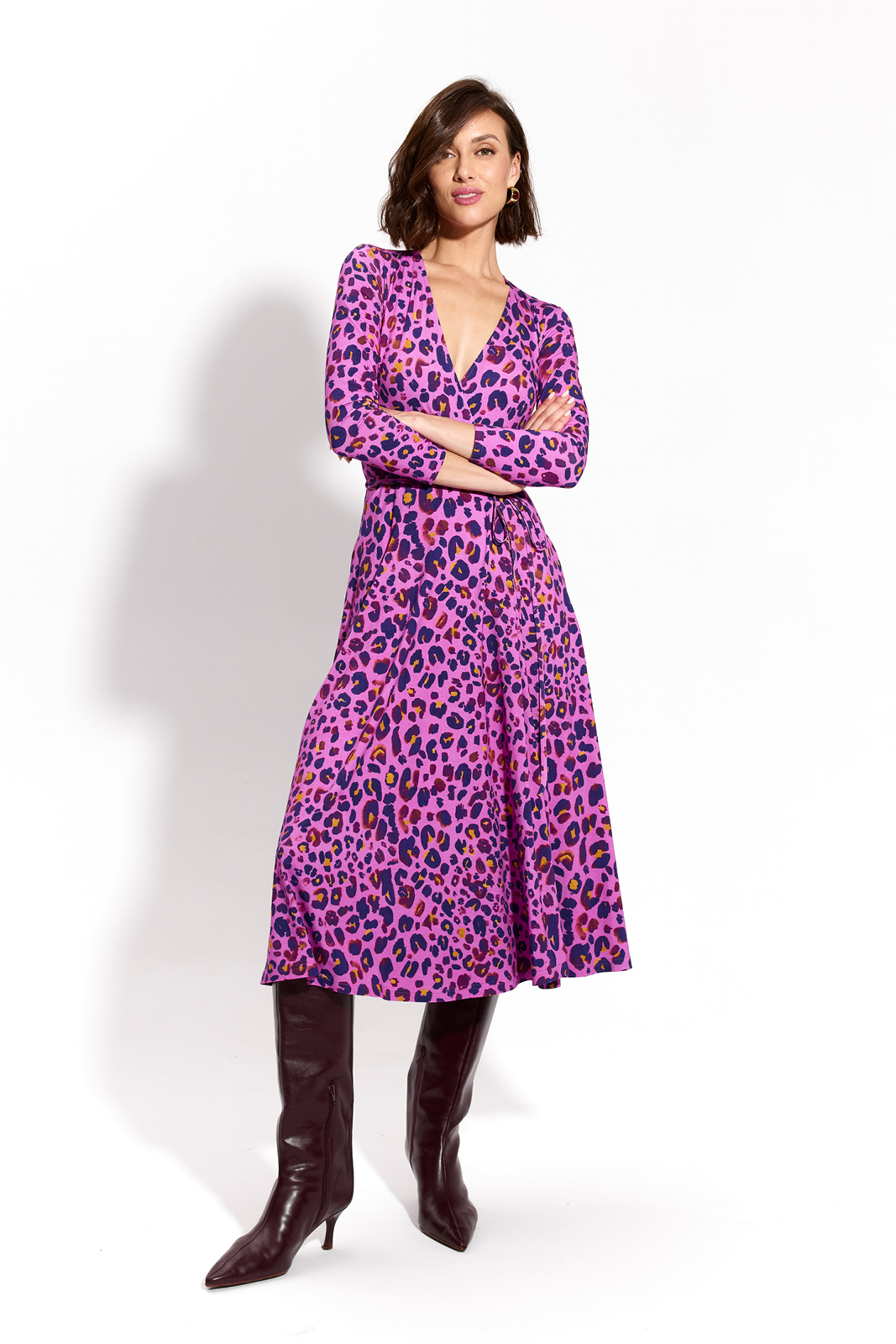 DREAMGIRL z długim rękawem print różowa pantera DREAMGIRL z długim rękawem print różowa pantera