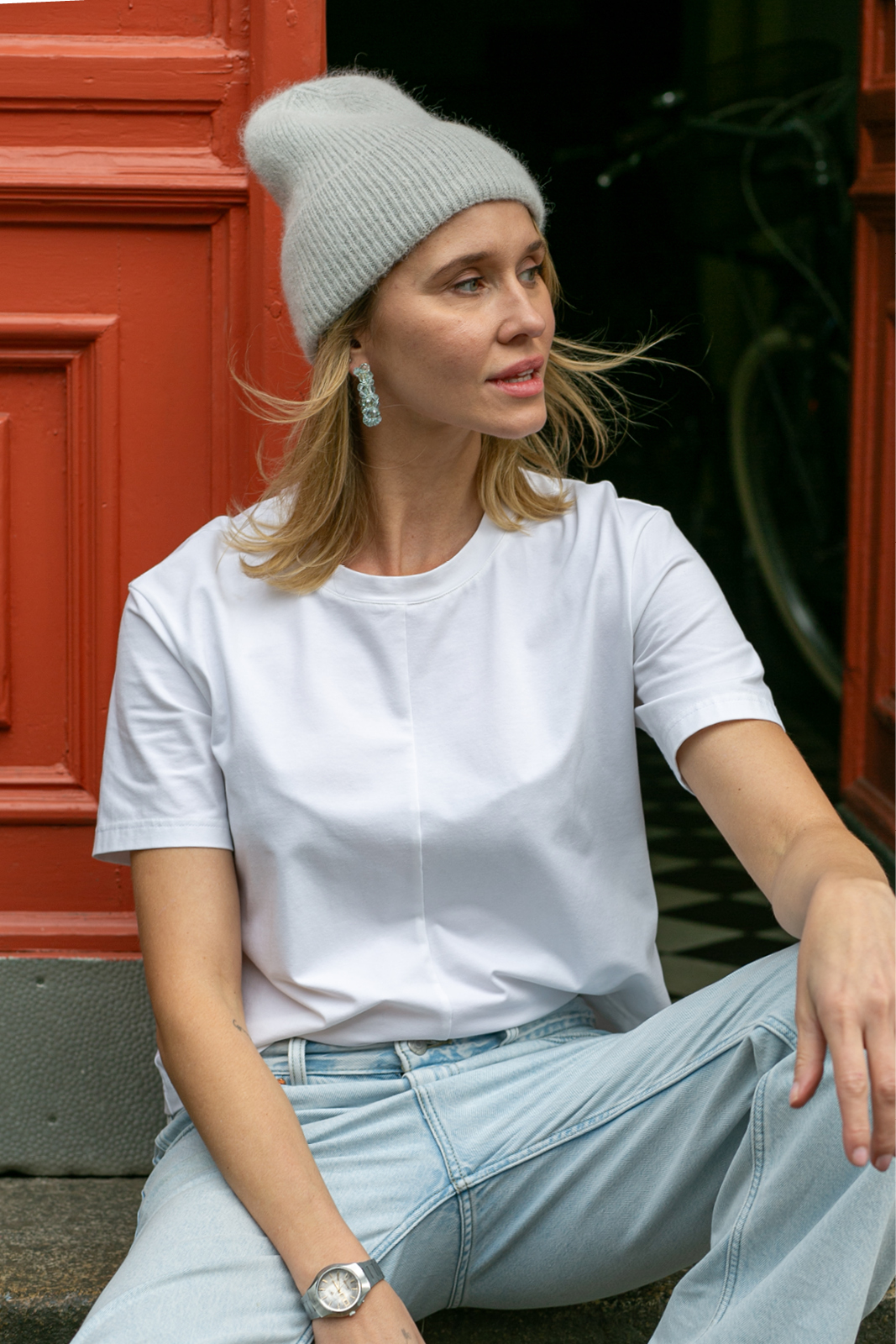 TISZERT BAWEŁNIANY biały TISZERT BAWEŁNIANY biały