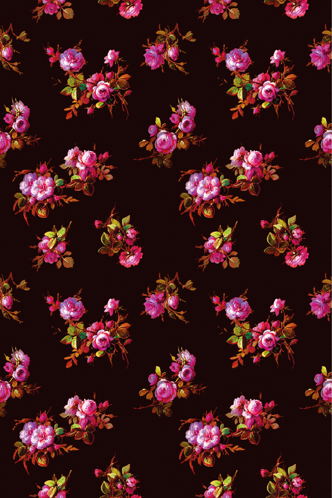 LUCY IN THE SKY risk'n'roses black print