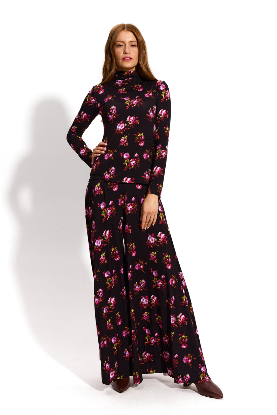 VAN GOLF risk'n'roses black print VAN GOLF risk'n'roses black print