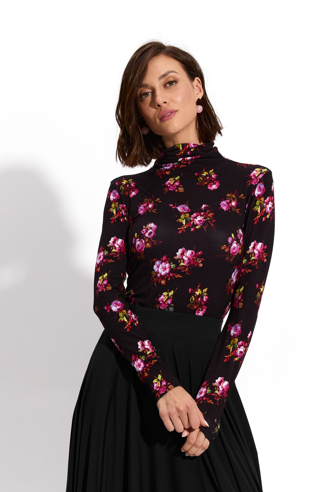 VAN GOLF risk'n'roses black print VAN GOLF risk'n'roses black print