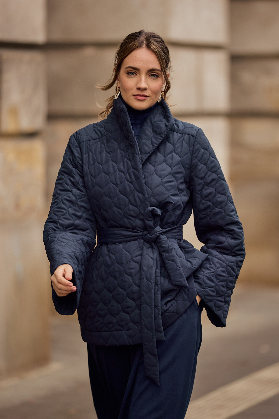 SOME HOPE SHORT granat pikowany