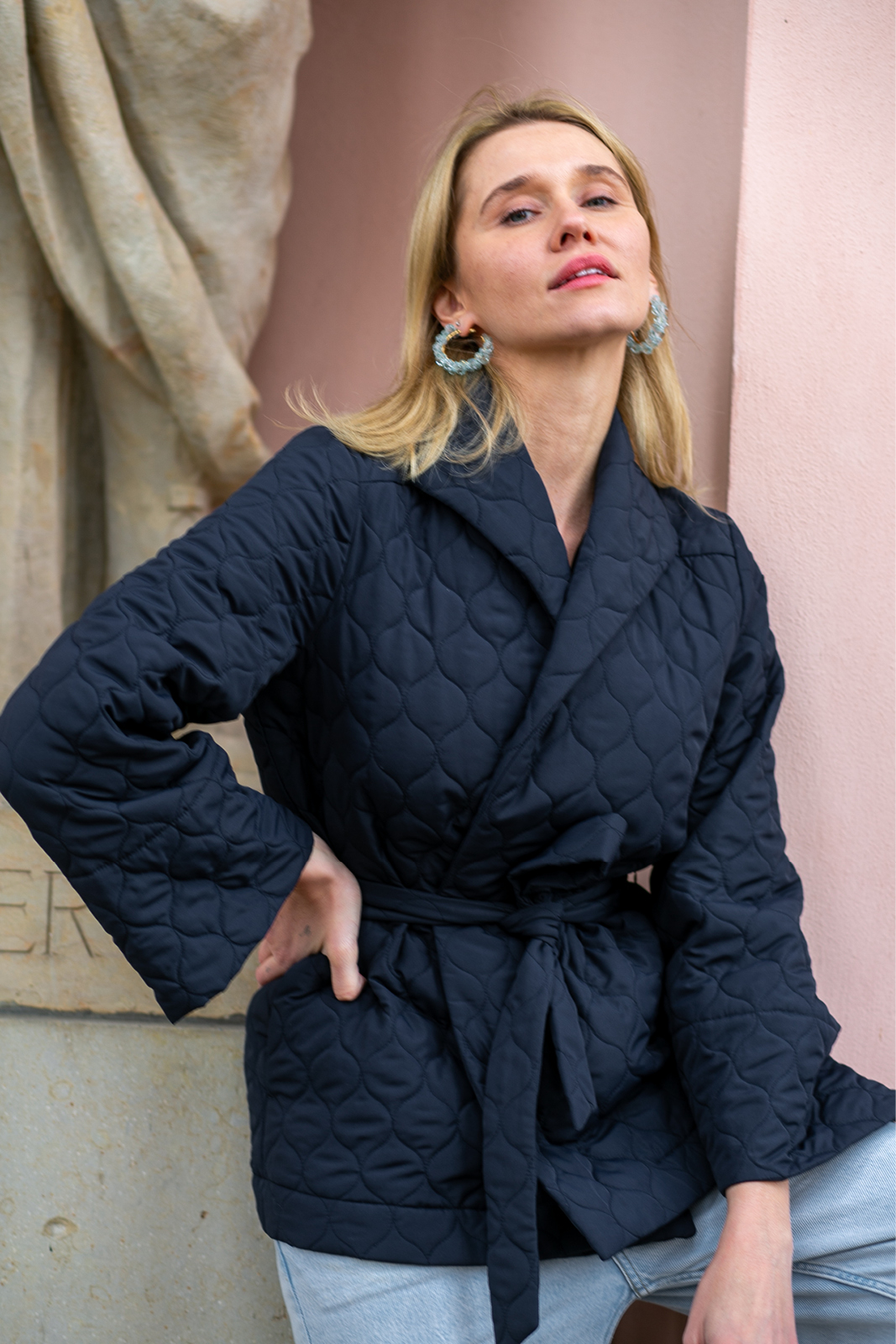 SOME HOPE SHORT granat pikowany