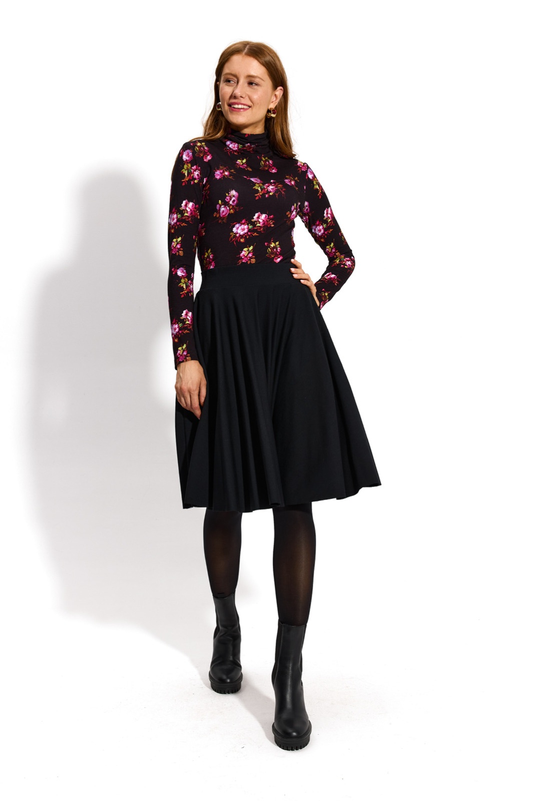 PRIMA W KOLANO black