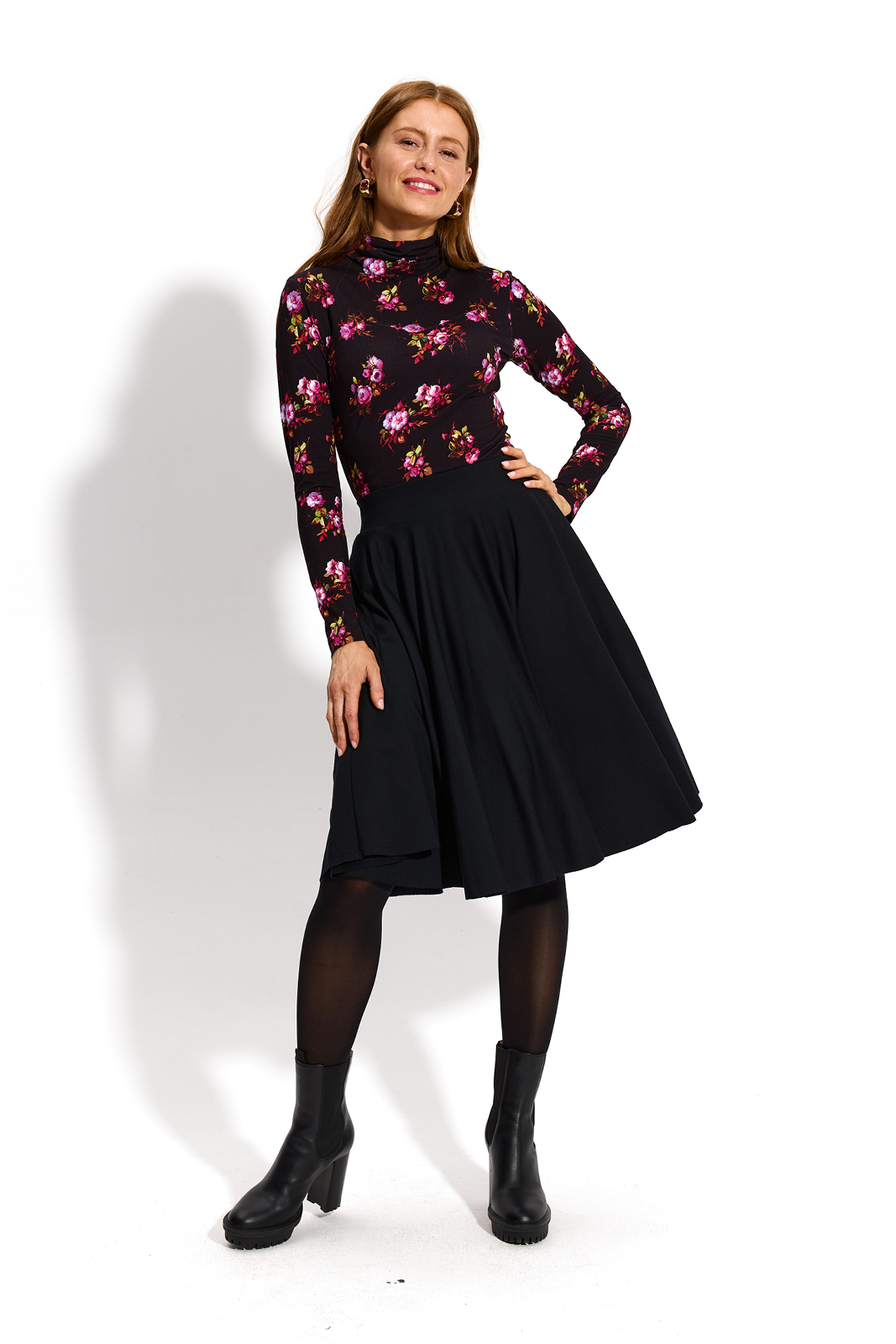 PRIMA W KOLANO black