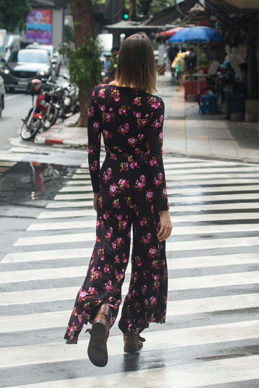 PRIMAVERAS risk'n'roses black print PRIMAVERAS risk'n'roses black print