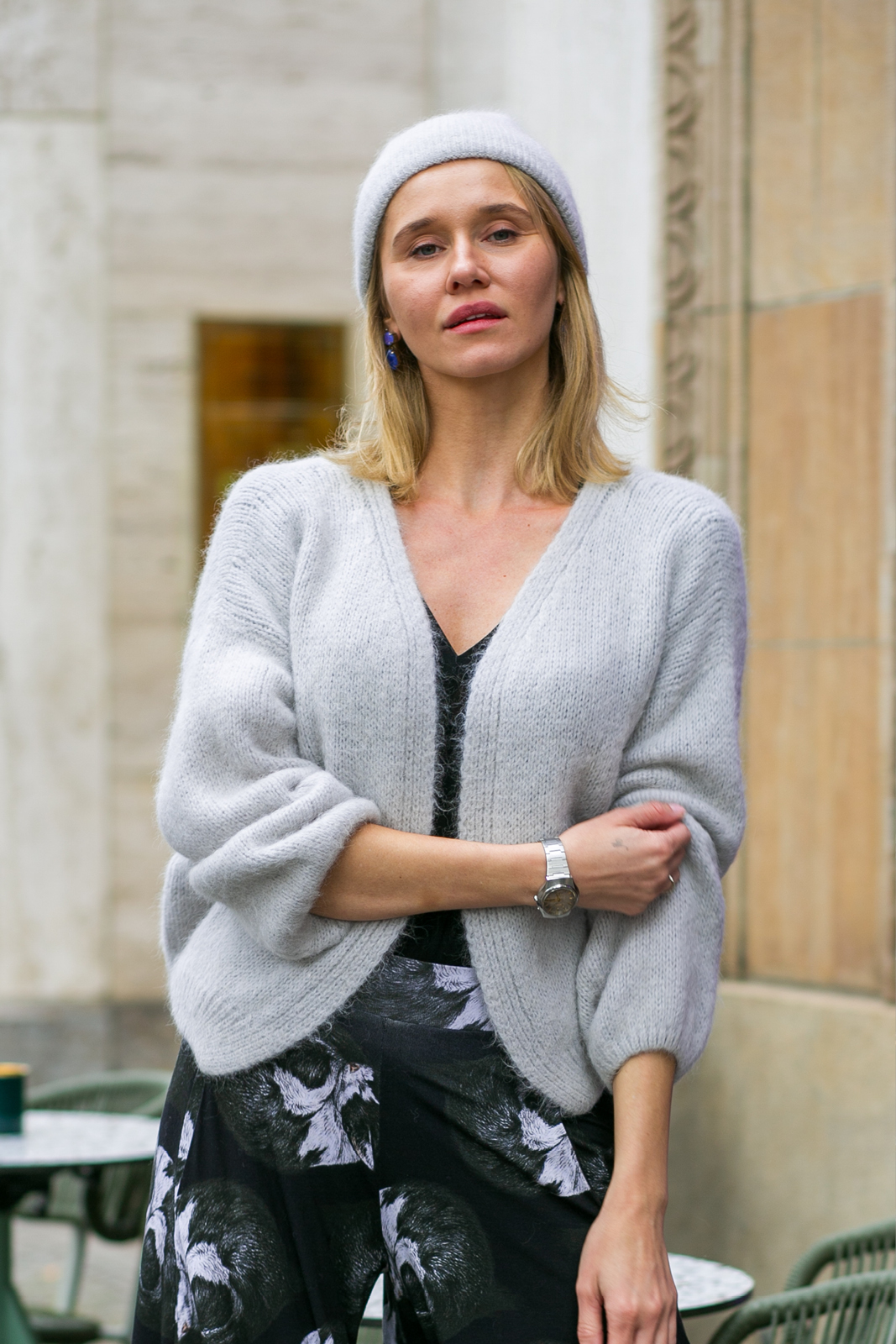 KARDIGAN Z ALPAKI PREMIUM koci KARDIGAN Z ALPAKI PREMIUM koci