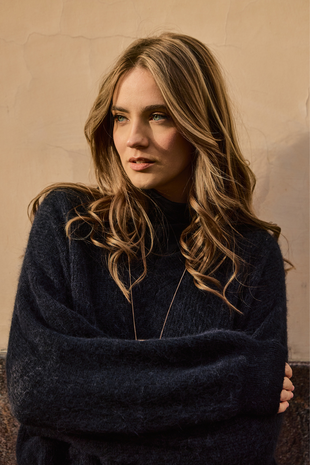 SWETER Z ALPAKI PREMIUM nearly black