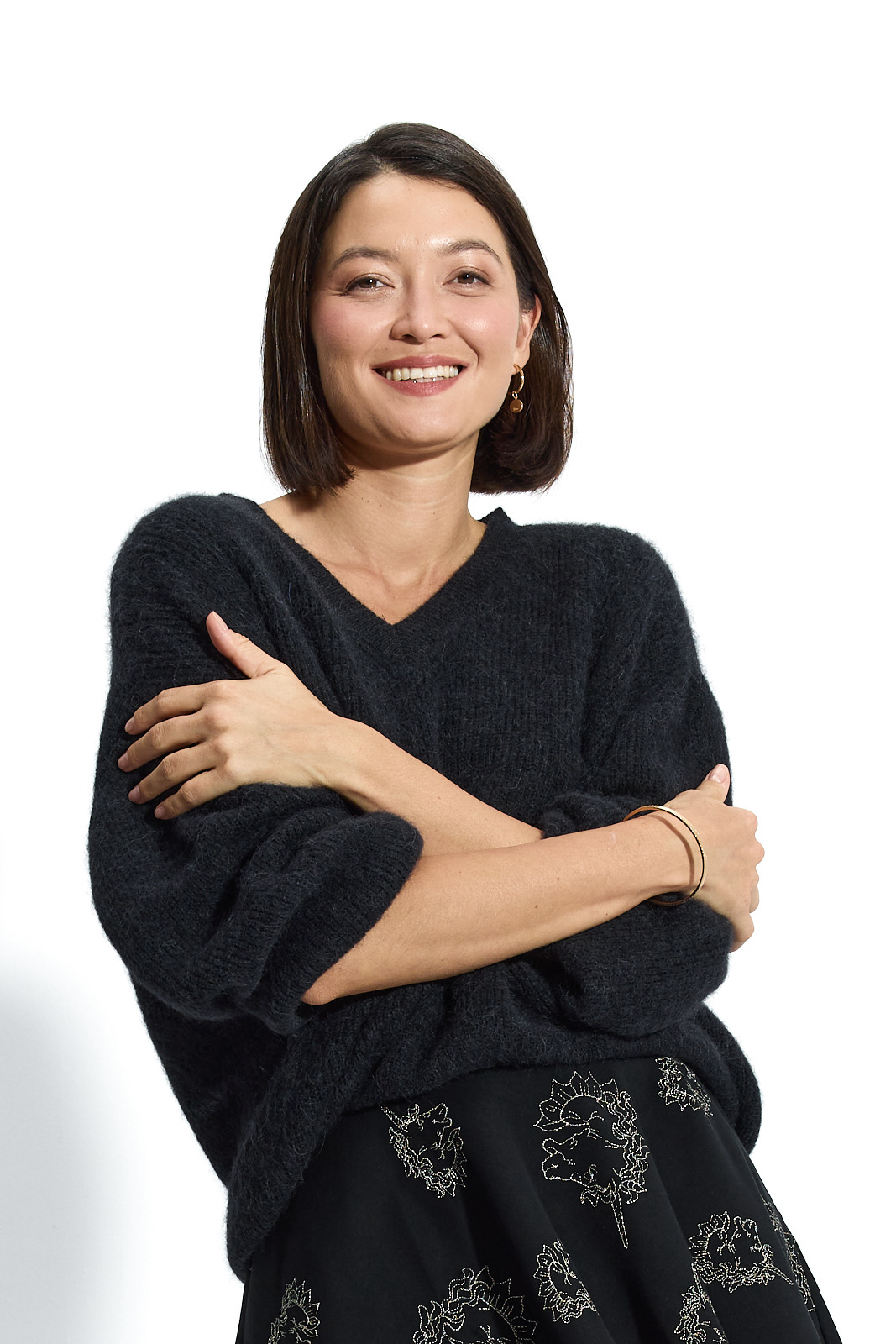 SWETER Z ALPAKI PREMIUM nearly black