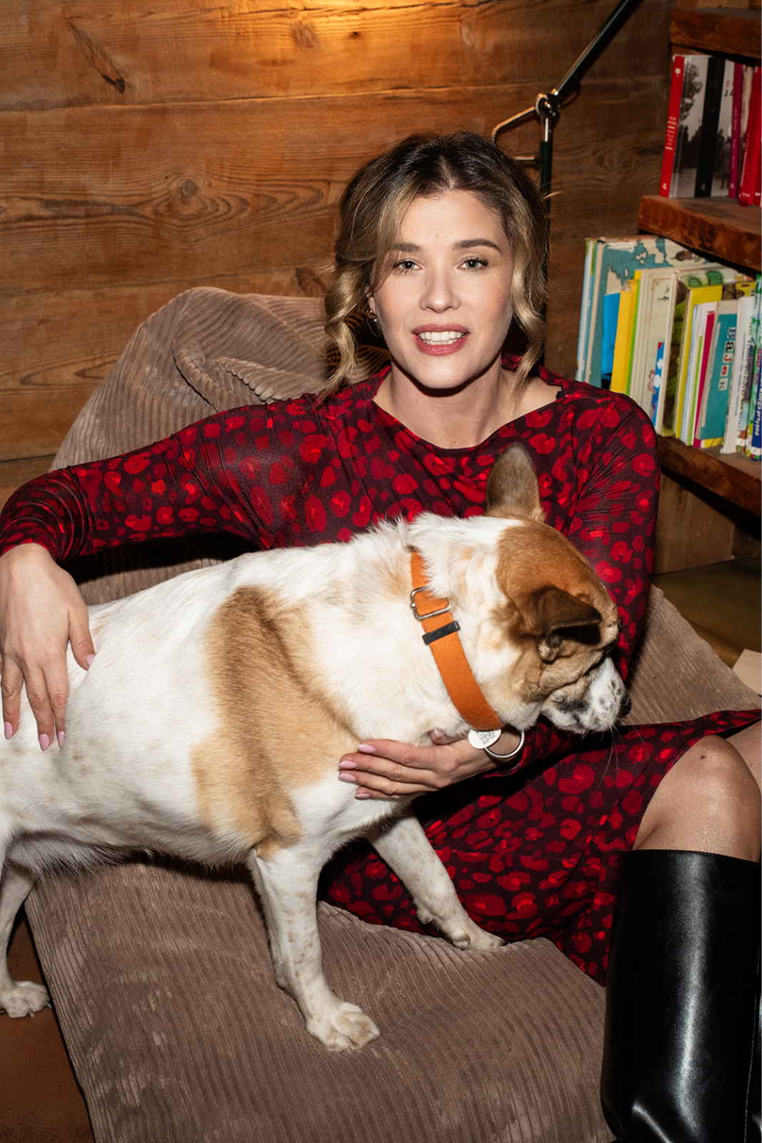 BODY POSITIVE print czerwona pantera