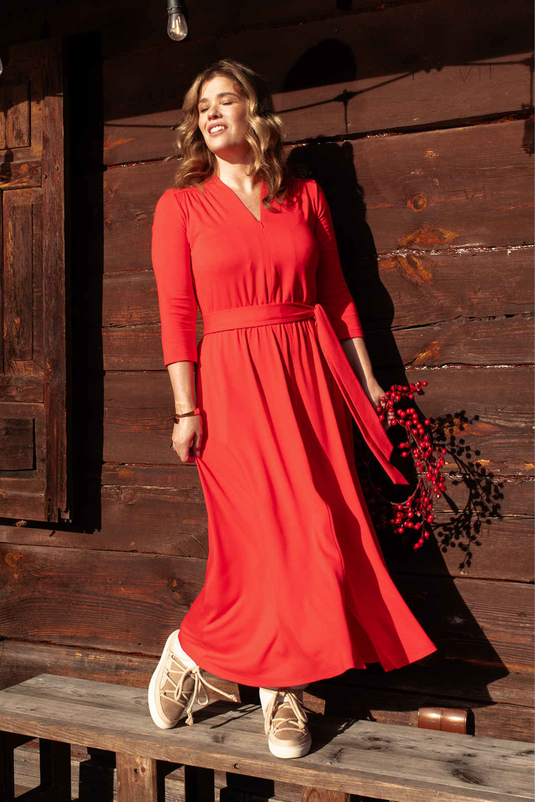 LIBERTY DRESS red premium modal