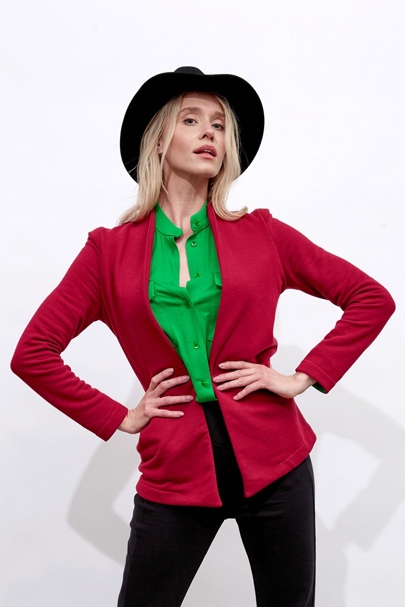 OPEN OFFICE deep red
