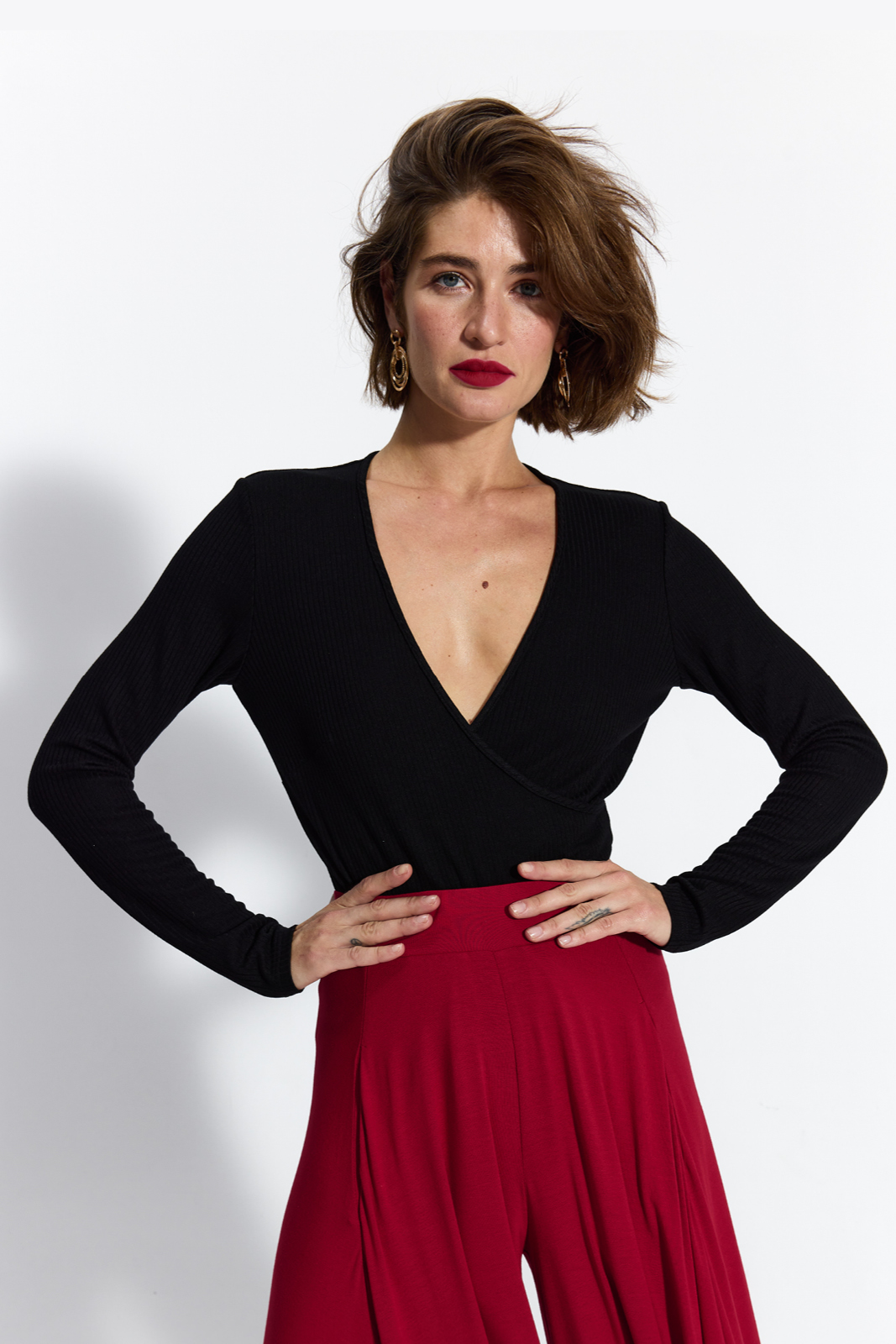 CIAŁA PRZYJEMNOŚĆ ribbed black