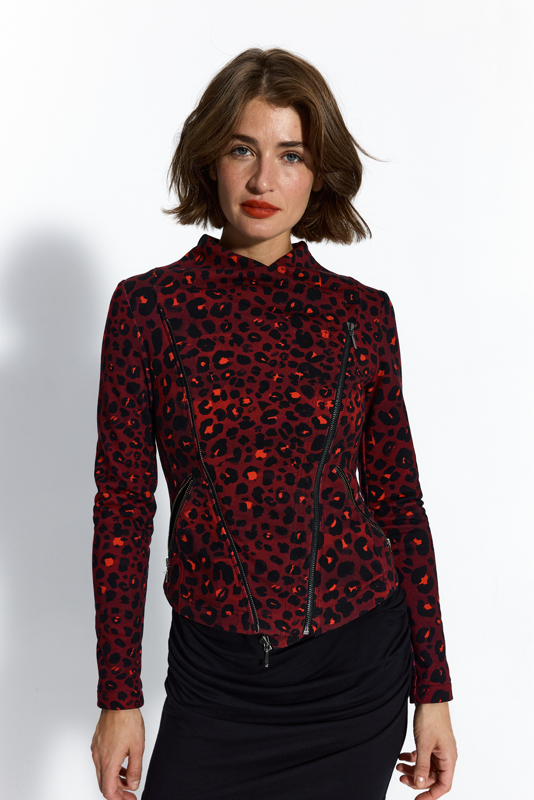 RAMONDRESKA print leo wild red