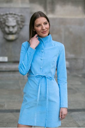 MRS. ROBINSON CORDUROY baby blue