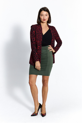 CITY SKIRT military green