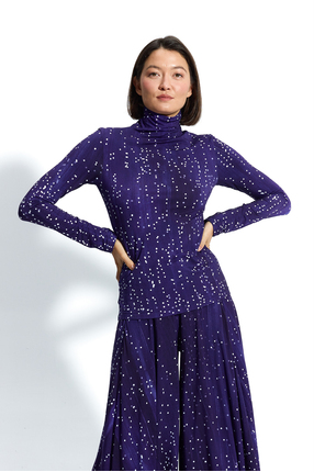 VAN GOLF print snow dots